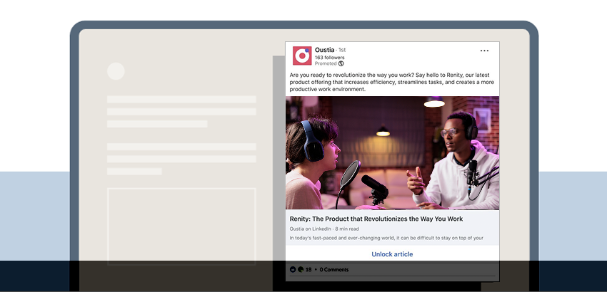 LinkedIn Advertising Guide: From Basics to Best Practices 9 Article and Newsletter Ads