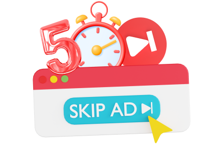 YouTube Ads 3 skippable